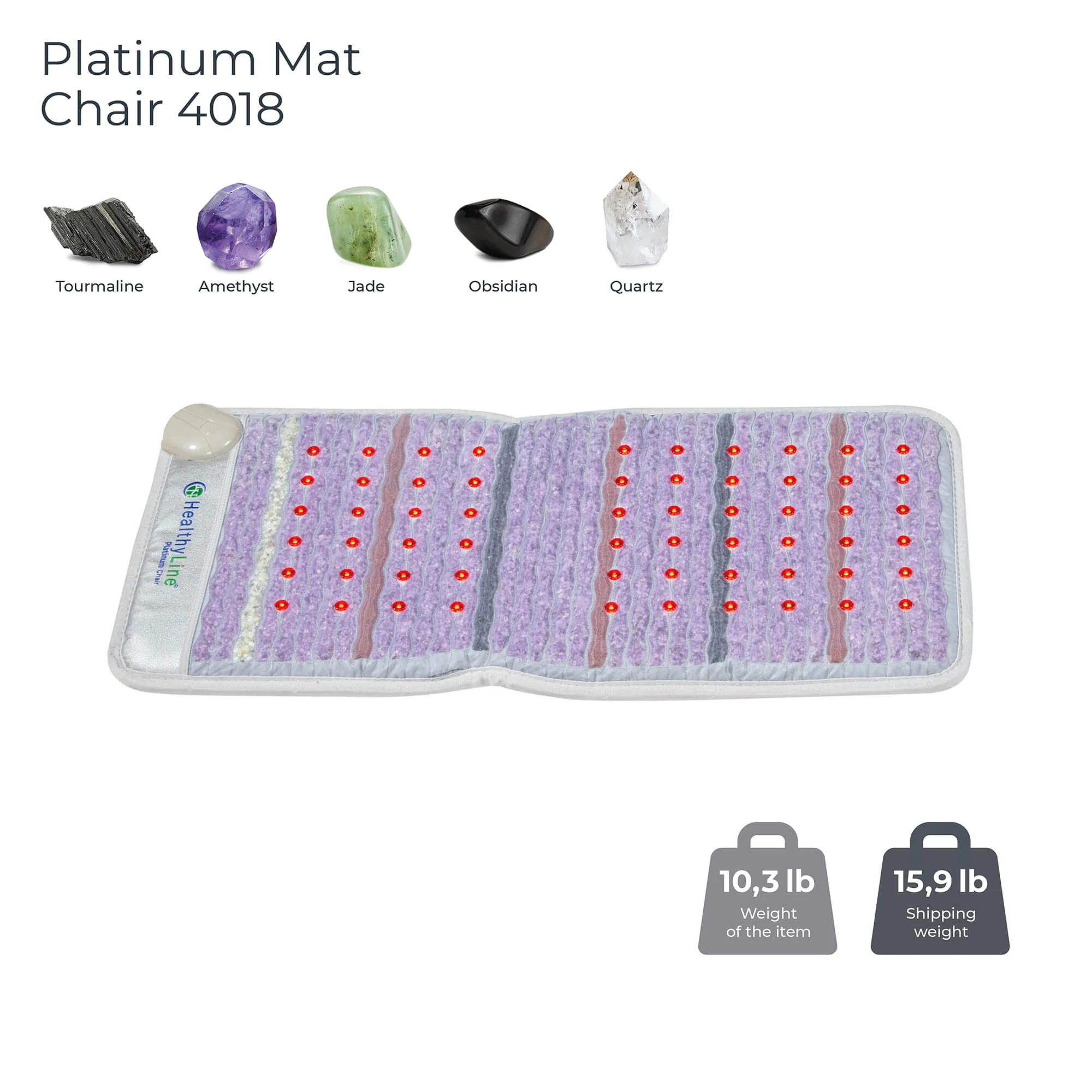 Platinum Mat™ Chair 4018 Firm | Photon Advanced PEMF InfraMat Pro® - Image 11